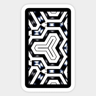 Kaleidoscopic symphony Sticker